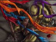 Девушка Мультфильмы Черепашки-ниндзя, donatello, герой, фантастика обои рабочий стол
