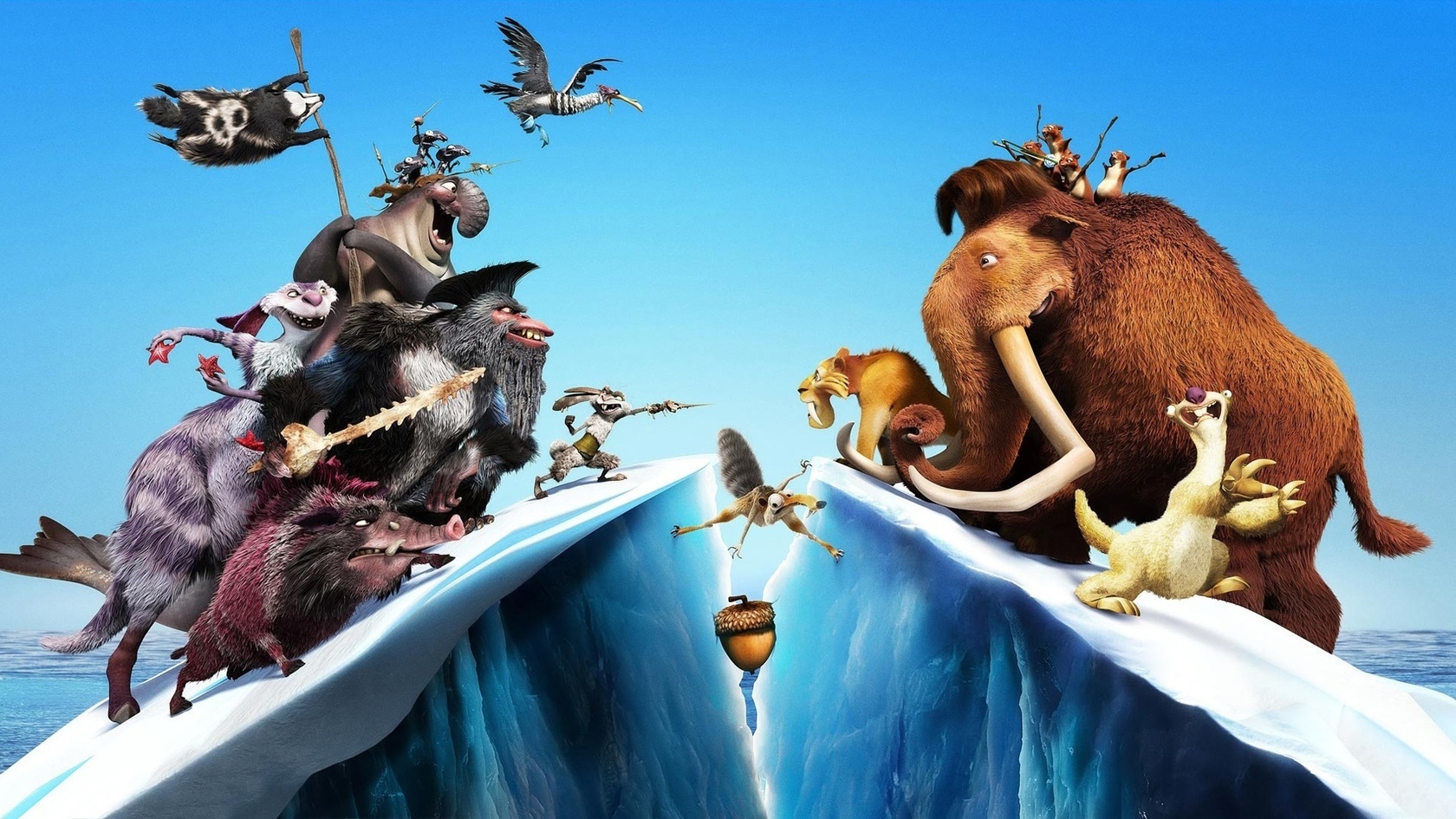 Картинка из фильма Ice age 4, Ледниковый период 4 обои рабочий стол